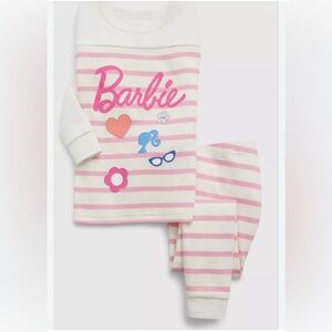 GAP Kids - Girls Barbie 100% Organic Cotton PJ Set - Size: 6Y